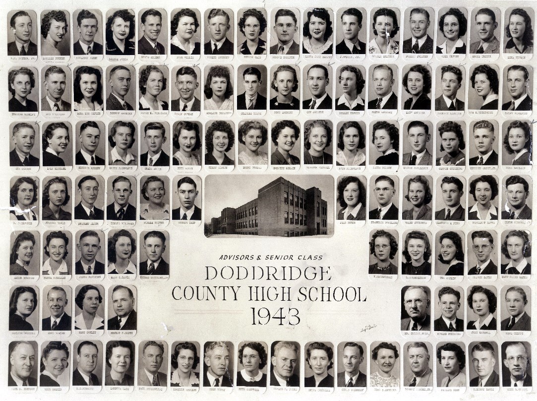 1943 DodridgeCounty High School Senior Class